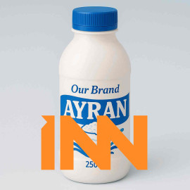 AYRAN – TRADITIONAL TURKISH DRINK – NATURAL YOGURT & WATER – WHOLESALE EXPORT